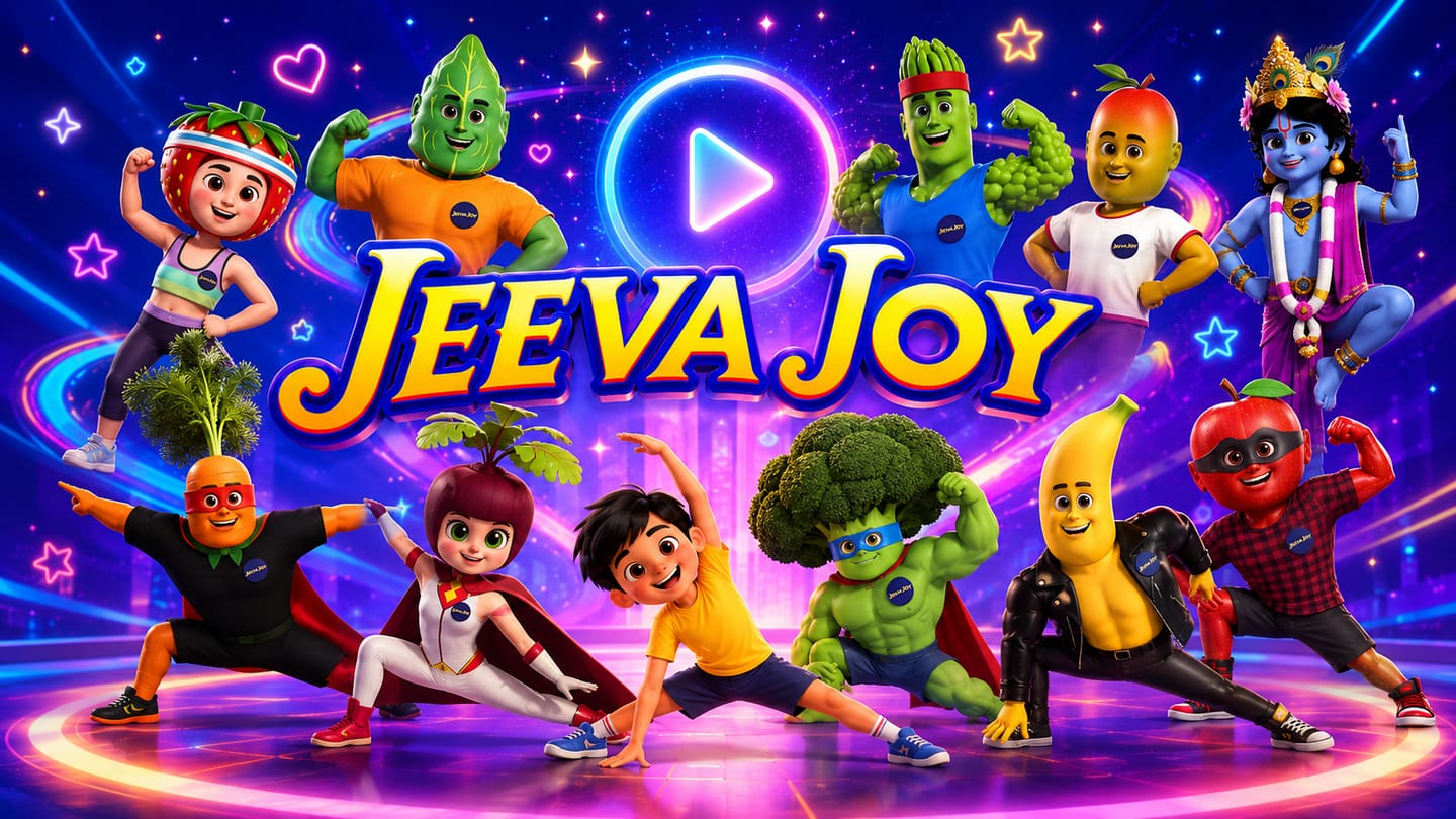 Jeeva Joy kids workout β slide 4